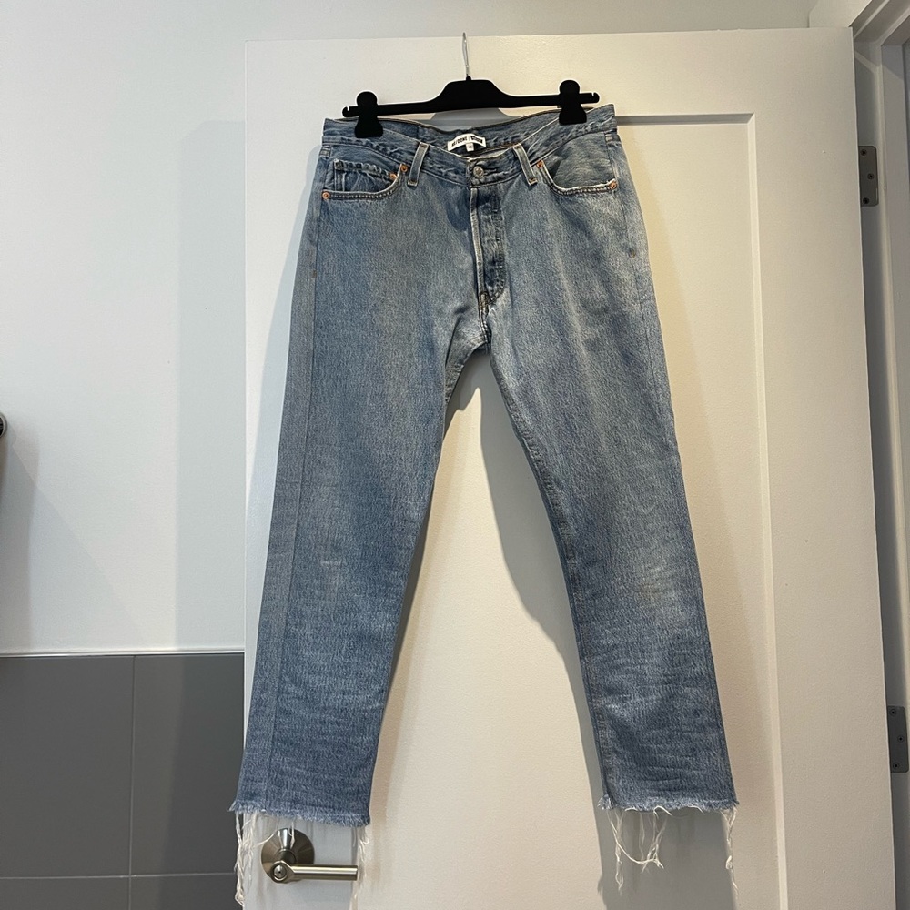RE/DONE X Levi’s Straight Leg Jean